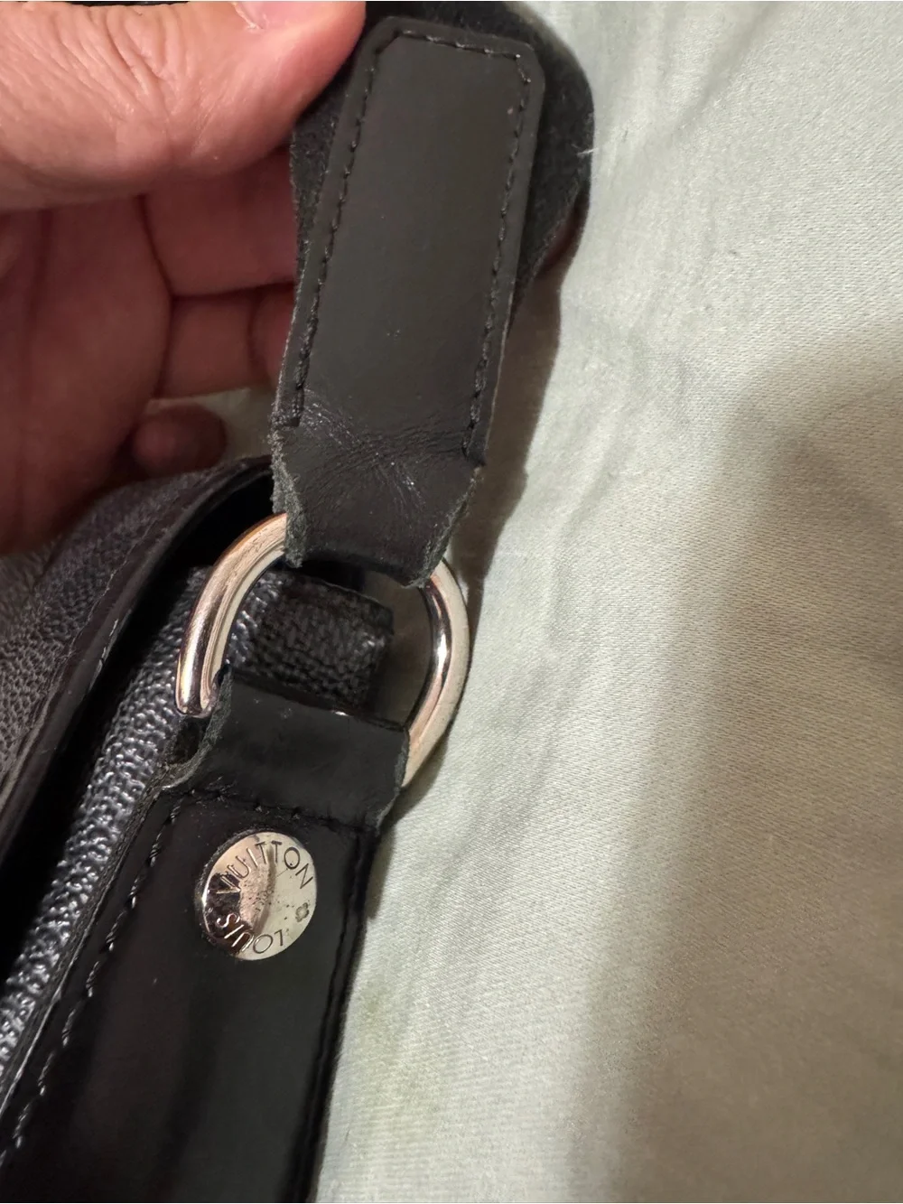 Louis Vuitton Brown/Black Damier Messenger Crossbody